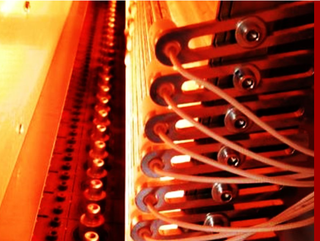 Certified IR radiator for food packaging