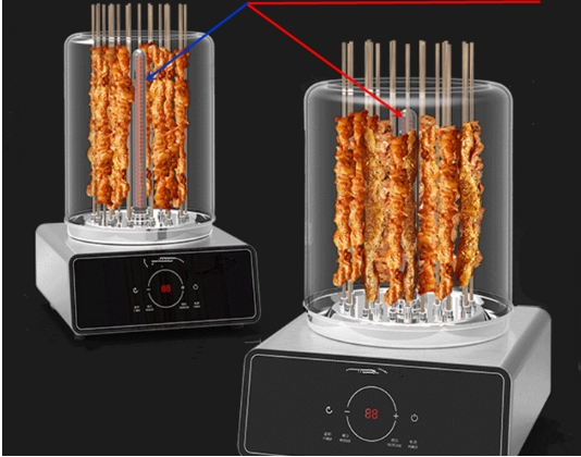 rapid heating radiant heater for steam oven