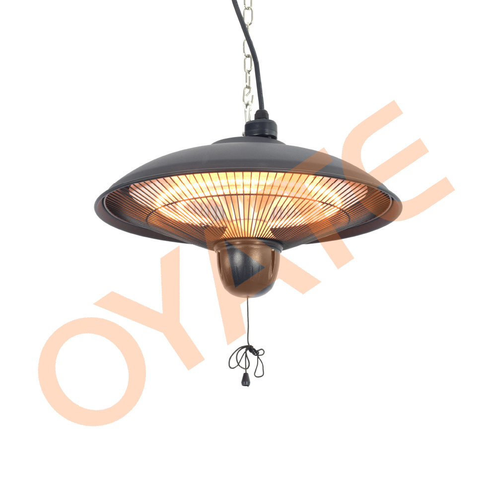 Recessed infrared ceiling heater