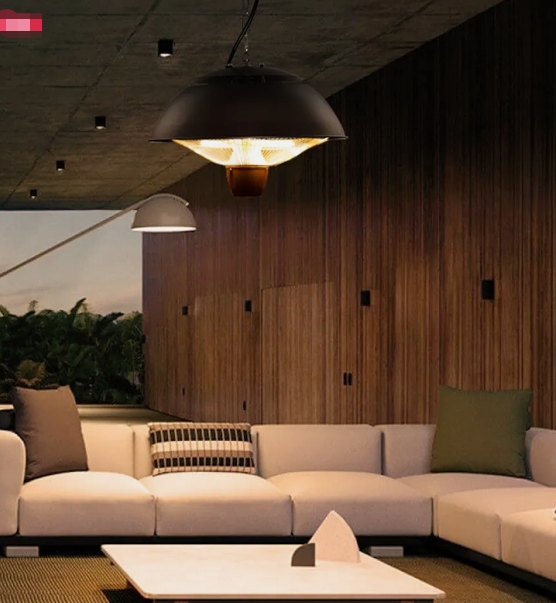 Wall mounted fireplace